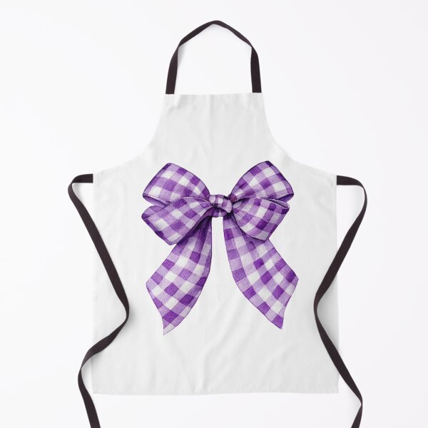 Item preview, Purple gingham bow designed and sold by MendaciousMina.