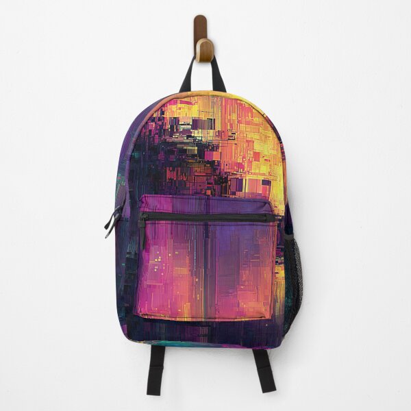 Item preview, The Glitch City at Dawn designed and sold by oanaunciuleanu.