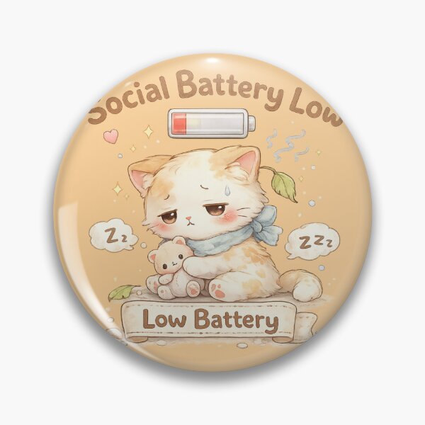 Item preview, Cat with low social battery designed and sold by DanisaConfort.