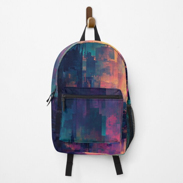 Item preview, The Glitch City at Dawn designed and sold by oanaunciuleanu.