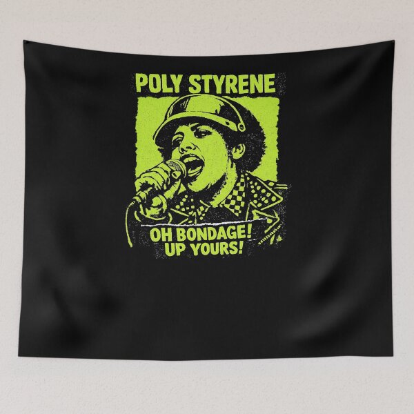 Item preview, Poly Styrene Punk Portrait – Oh Bondage Up Yours designed and sold by TheArtOfCar.