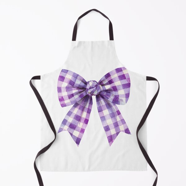 Item preview, Purple gingham bow designed and sold by MendaciousMina.