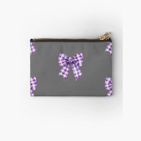 Item preview, Purple gingham bow designed and sold by MendaciousMina.