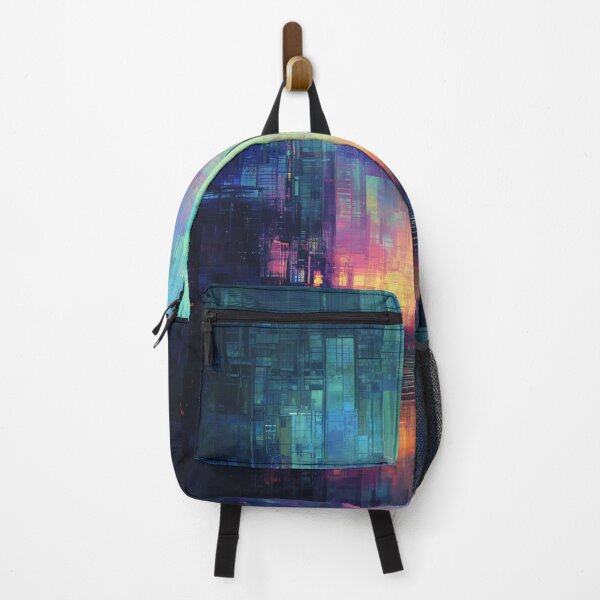 Item preview, The Glitch City at Dawn designed and sold by oanaunciuleanu.