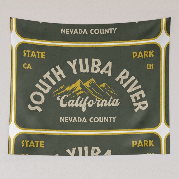Item preview, South Yuba River State Park, Nevada County, California, badge design designed and sold by Wanderful-roads.