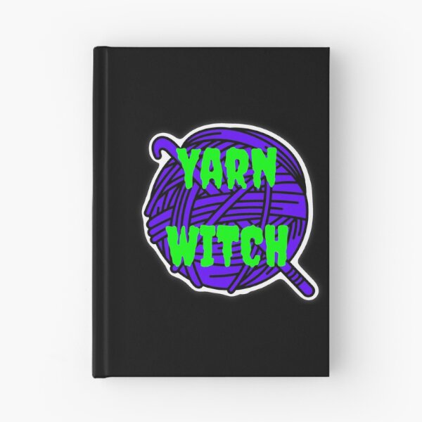 Item preview, Yarn Witch Sticker – Dark Yarn Witch Design designed and sold by ArtyWares.