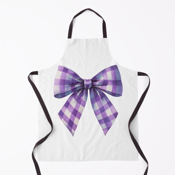 Item preview, Purple gingham bow designed and sold by MendaciousMina.