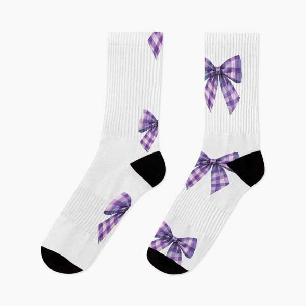 Item preview, Purple gingham bow designed and sold by MendaciousMina.