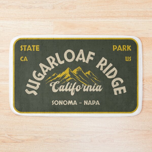 Item preview, Sugarloaf Ridge State Park, Sonoma - Napa, California, California, badge design designed and sold by Wanderful-roads.