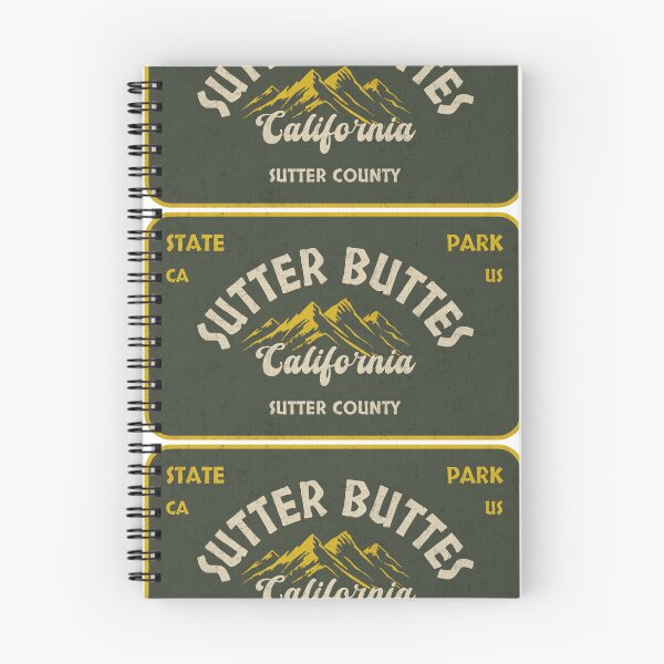 Item preview, Sutter Buttes State Park, Sutter County, California, badge design designed and sold by Wanderful-roads.