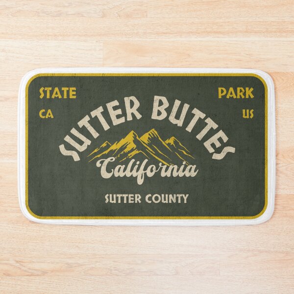 Item preview, Sutter Buttes State Park, Sutter County, California, badge design designed and sold by Wanderful-roads.