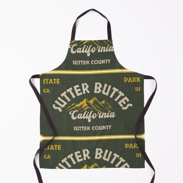 Item preview, Sutter Buttes State Park, Sutter County, California, badge design designed and sold by Wanderful-roads.