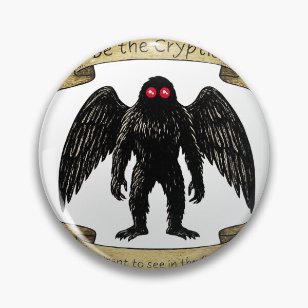 Item preview, Mothman Cryptid designed and sold by baileyislost.