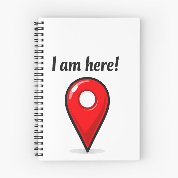 Item preview, I am here  Map Pin designed and sold by Jeffsredbubble.