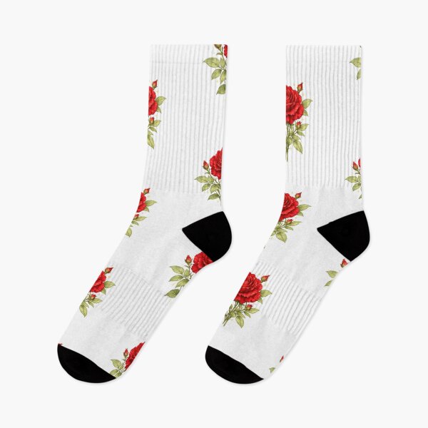 Item preview, Red Rose Celestial Botanical Sticker designed and sold by jgvisualarts.