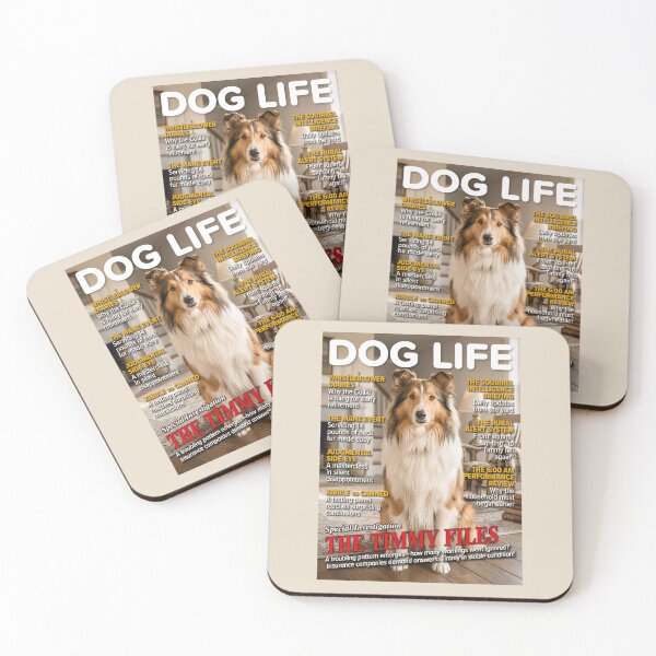 Item preview, DOG LIFE Magazine: The Timmy Files Collie Investigative Parody designed and sold by FrancophileFun.