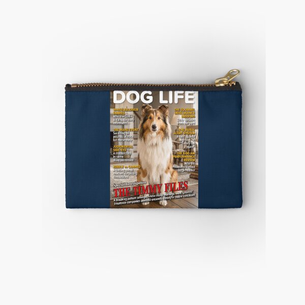 Item preview, DOG LIFE Magazine: The Timmy Files Collie Investigative Parody designed and sold by FrancophileFun.