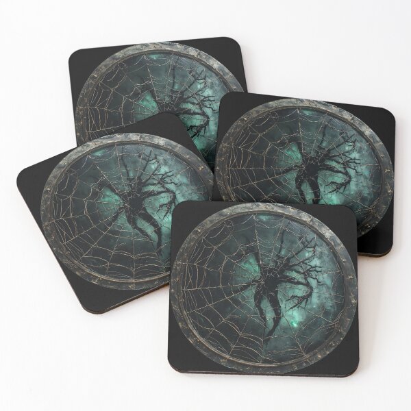 Item preview, Shadow Creature in Spider Web / Dark Gothic Horror Art designed and sold by MorbidDreams.