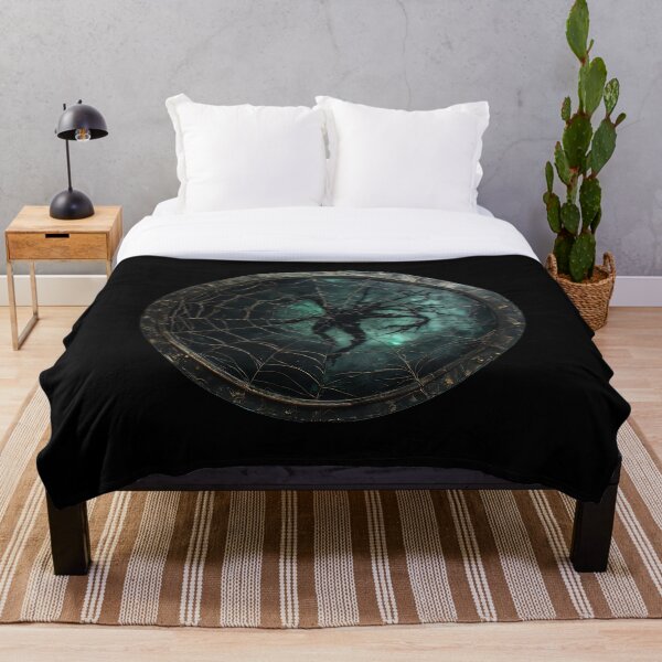 Item preview, Shadow Creature in Spider Web / Dark Gothic Horror Art designed and sold by MorbidDreams.