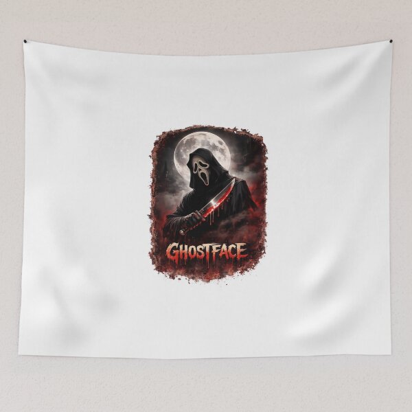 Item preview, Ghostface Under the Full Moon. designed and sold by Polarisofficial.