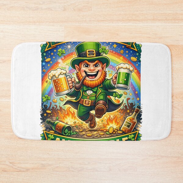 Item preview, Part Irish All Trouble – Funny St Patrick’s Day Leprechaun Design designed and sold by Wear Sculpt.