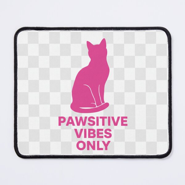 Item preview, Positive Vibes Cat designed and sold by SheLazInc.