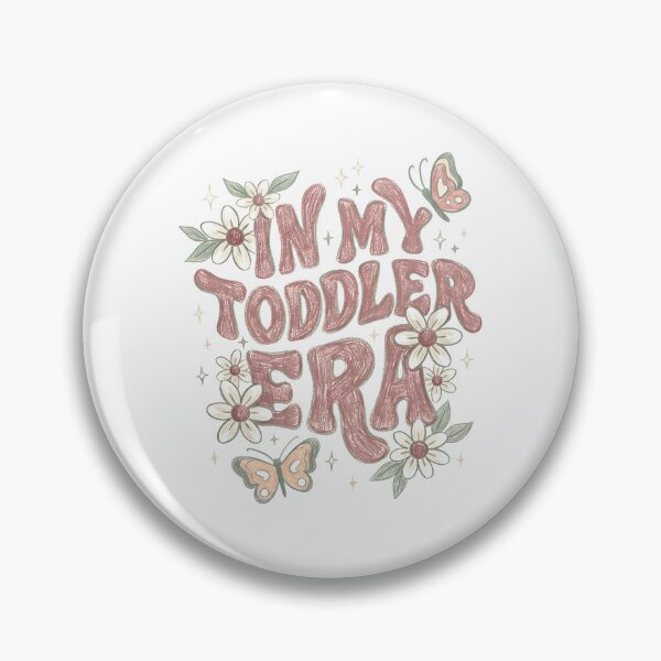 Item preview, In My Toddler Era Retro Floral designed and sold by Steele-Art.