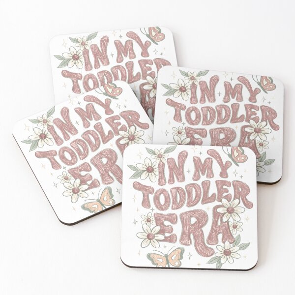 Item preview, In My Toddler Era Retro Floral designed and sold by Steele-Art.