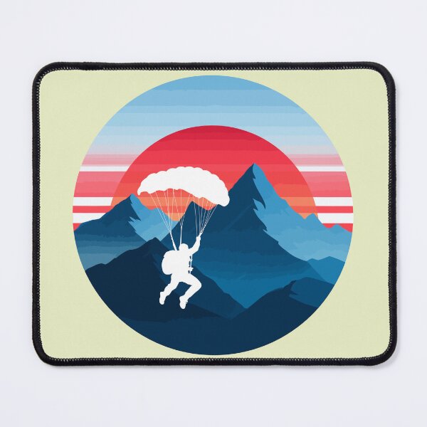 Item preview, Parachute Skydiving Landscape designed and sold by FanFest.