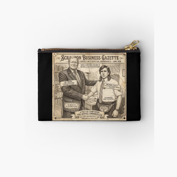 Item preview, The Office Chronicles - Michael Scott and Ed Truck Vintage Engraving designed and sold by ern vintage store.