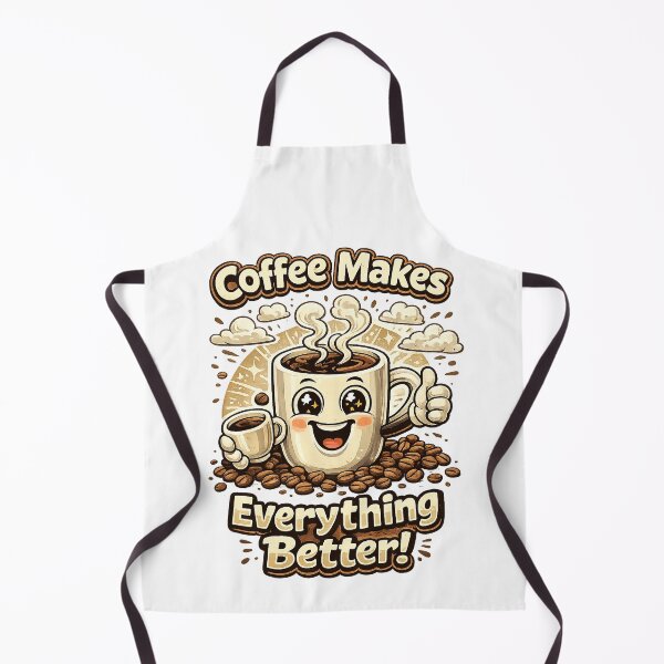 Item preview, Coffee makes everything better, motiv for coffee lovers designed and sold by Adrikul.