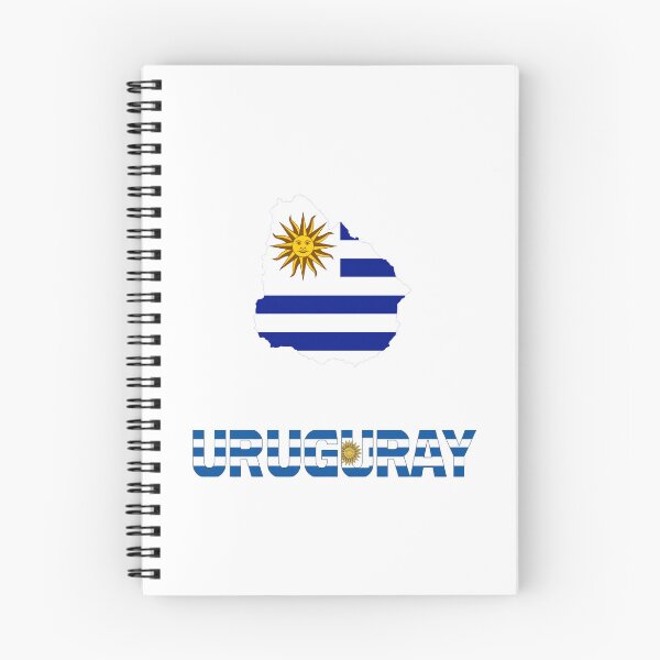 Item preview, Minimalist Uruguay Map Flag Design designed and sold by Crevadstore .