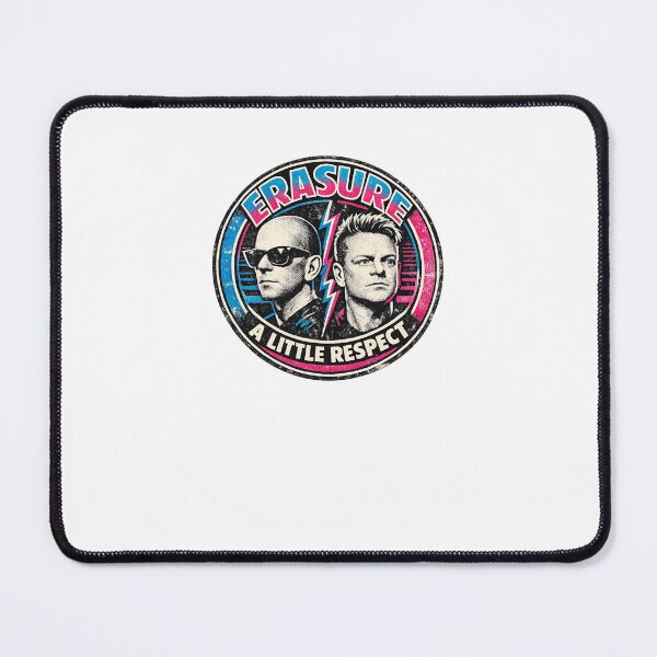 Item preview, Erasure – A Little Respect Retro Portrait designed and sold by TheArtOfCar.