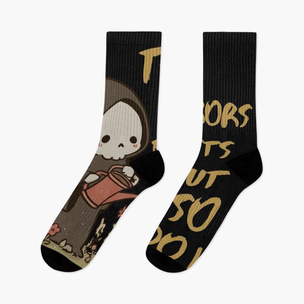 Item preview, The Horrors Persist But So Do I Grim Reaper Flower Meme designed and sold by Region.