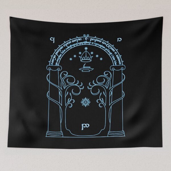 Item preview, Mines of Moria Gate Door - Blue designed and sold by danel3188.