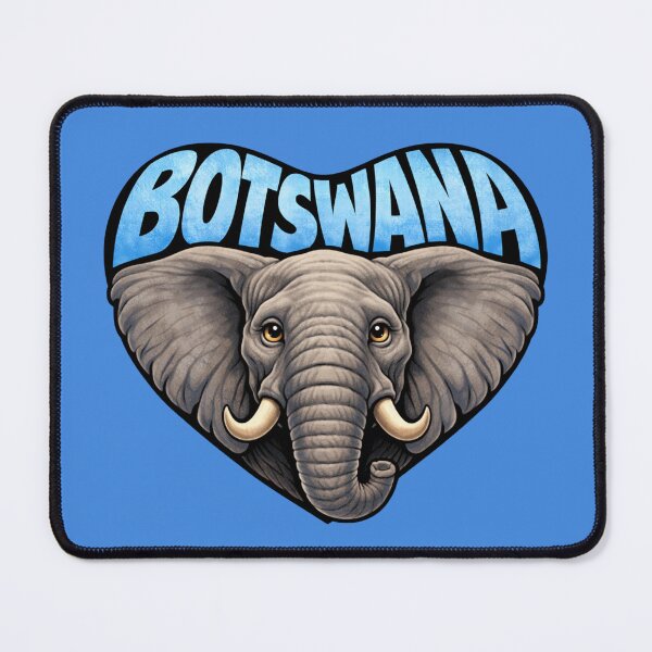 Item preview, Botswana - Elephant Heart Shape designed and sold by Myra365Art.