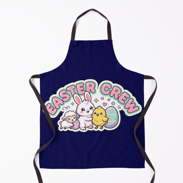 Item preview, Cute Easter Crew Kawaii Bunny Chick and Lamb designed and sold by PixelAlchemyHQ.
