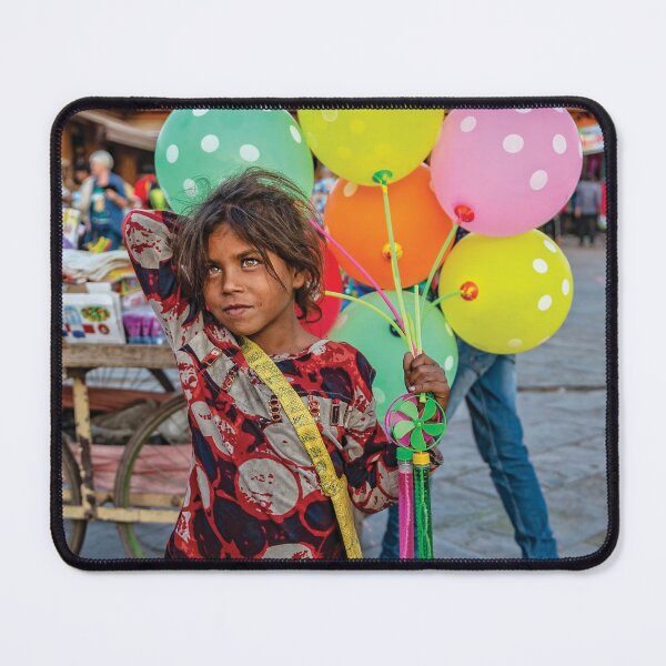 Item preview, Little Girl In Indian Market designed and sold by Kay Brewer.