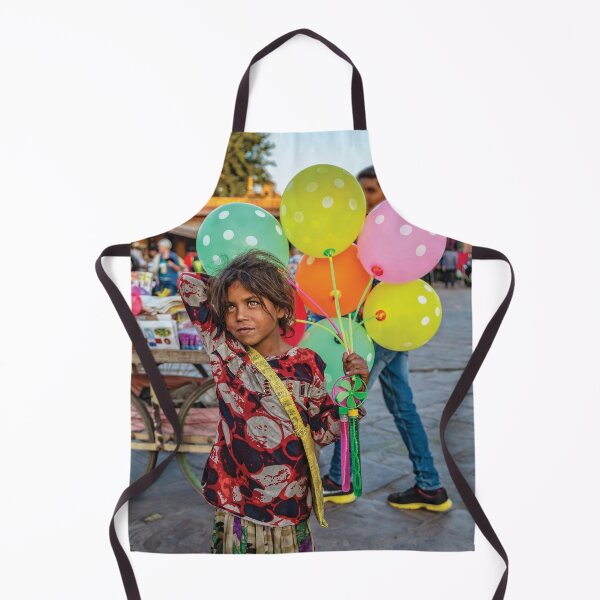 Item preview, Little Girl In Indian Market designed and sold by Kay Brewer.