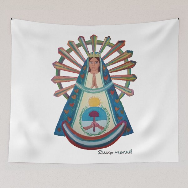 Item preview, Virgin of Luján designed and sold by Diego Manuel Rodriguez.