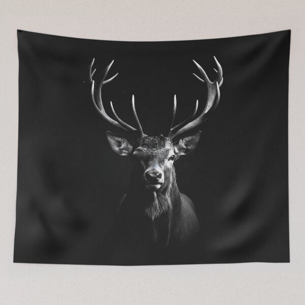 Item preview, Black and White Stag designed and sold by Son Of The Fox.