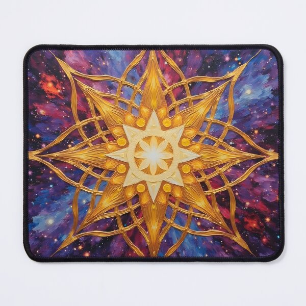 Item preview, Sacred Geometry Wall Art – Golden Flower of Life Poster – Spiritual Meditation Decor designed and sold by Vajid Designs .