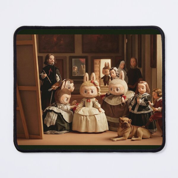 Item preview, Labubu in the style of Velázquez's painting 'Las Meninas'. designed and sold by Natalia-Vlad.