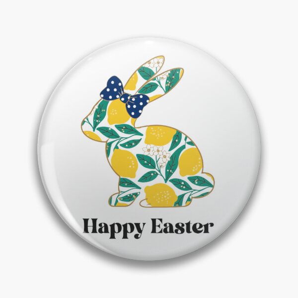 Item preview, Happy Easter Lemon Bunny – Italian Amalfi Citrus Rabbit | Easter Around the World designed and sold by VivoStudio.