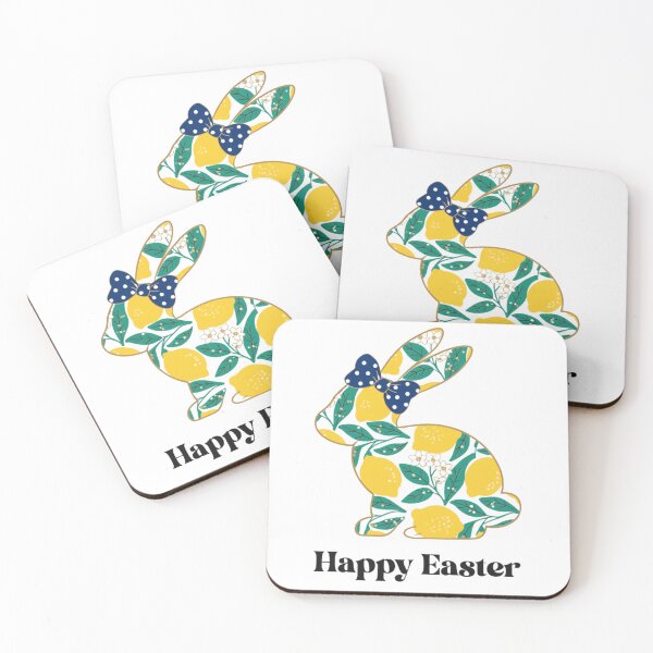 Item preview, Happy Easter Lemon Bunny – Italian Amalfi Citrus Rabbit | Easter Around the World designed and sold by VivoStudio.