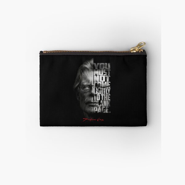 Item preview, Stephen King Split Face Quote Poster designed and sold by Enea Kelo.