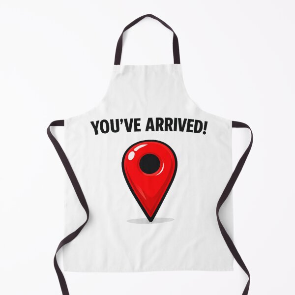 Item preview, You've Arrived Map Pin designed and sold by Jeffsredbubble.