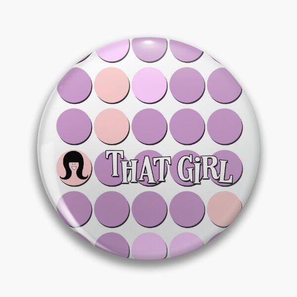 Item preview, That Girl Pink Buttons designed and sold by Normbot2000.