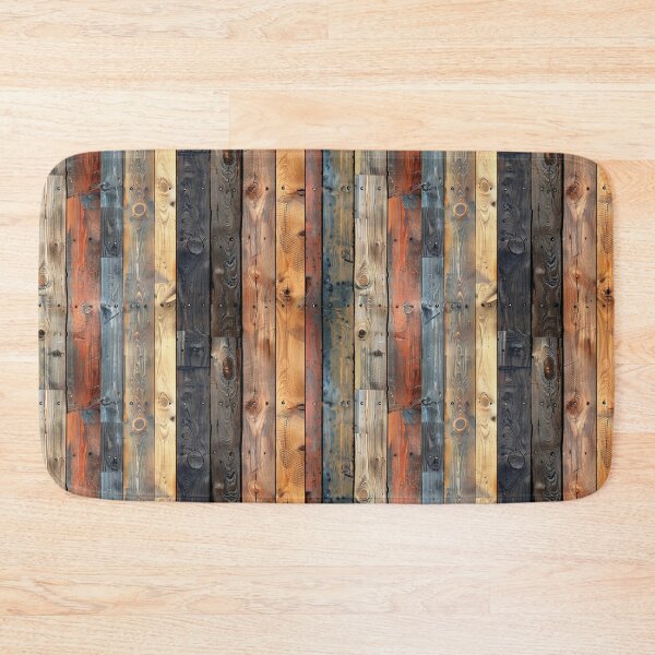 Item preview, Rustic Watercolor Old Wood Parquet Texture Pattern designed and sold by NTGUILTY.