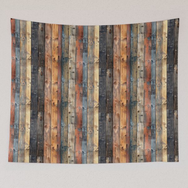 Item preview, Rustic Watercolor Old Wood Parquet Texture Pattern designed and sold by NTGUILTY.